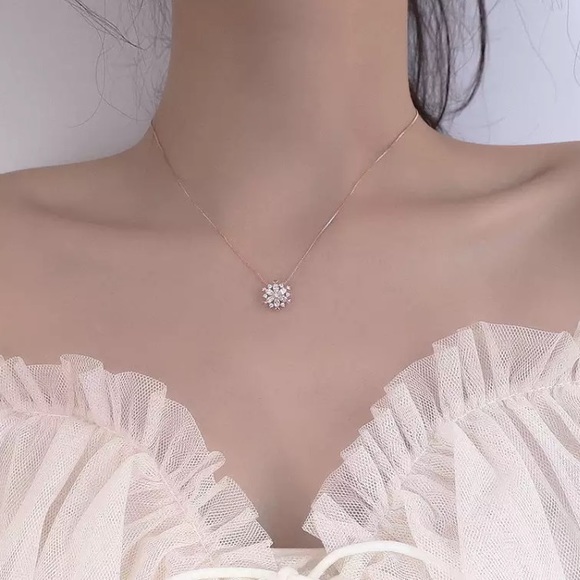 Snowflake Necklace - Picture 3 of 3